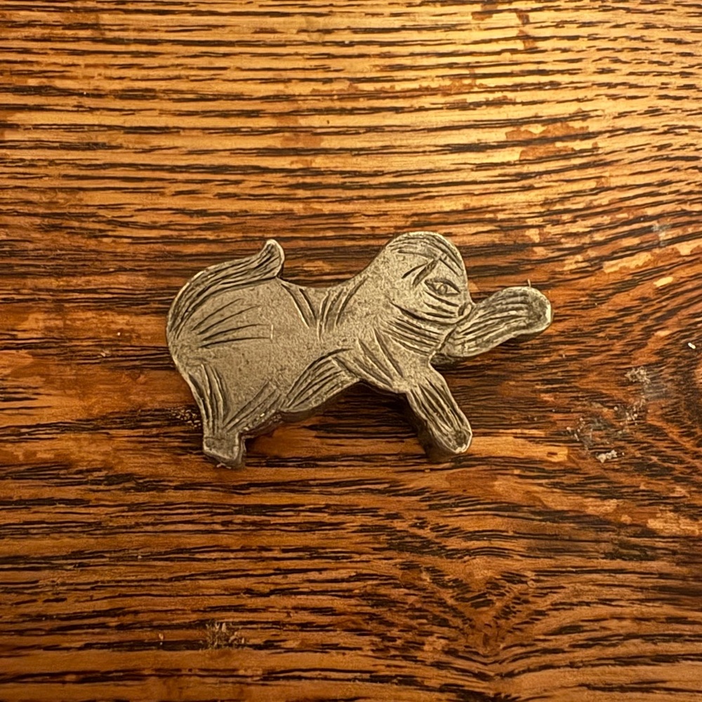 TORINO Miniature Playing Cat Figurine 1.75” Pewter Trinket Shelf